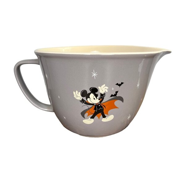Disney Mickey Mouse Minnie Halloween Trick or Treat Mixing Batter Bowl NWOT - Picture 3 of 11